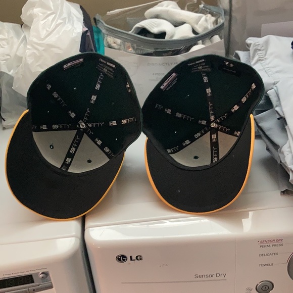 Oakland A’s hat lot size 7 3/8 - Picture 3 of 3